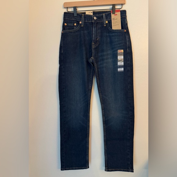 NWT Levi’s Boys 505 Regular Jeans - Size 27x30 - Picture 1 of 6